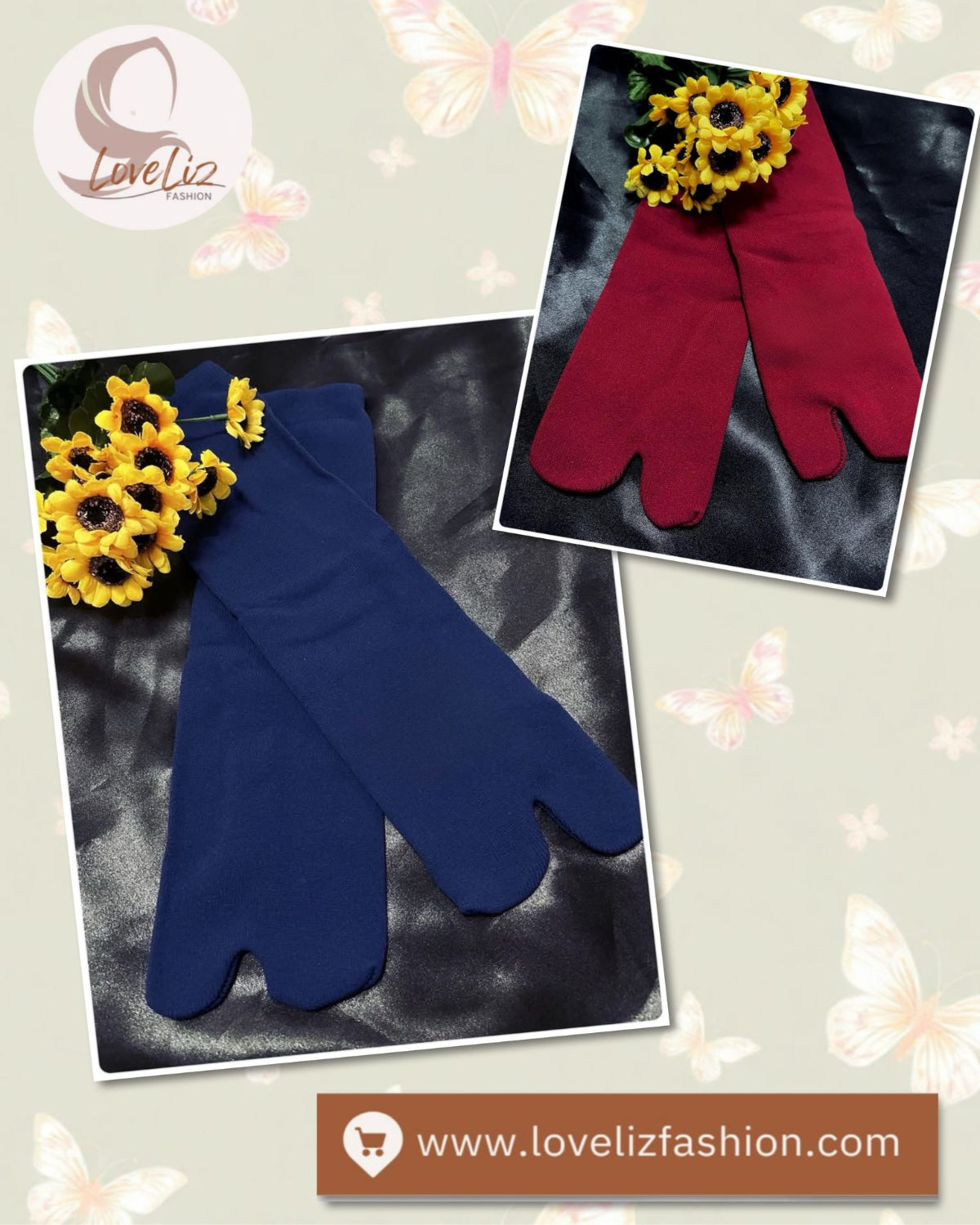 Assorted Aurat Colorful Split Toe Socks (LGSK- 1005)
