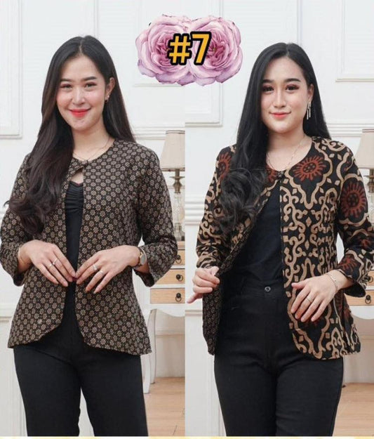 Top Blouse (#7) Batik Dual- Sided (#DS.ANT)