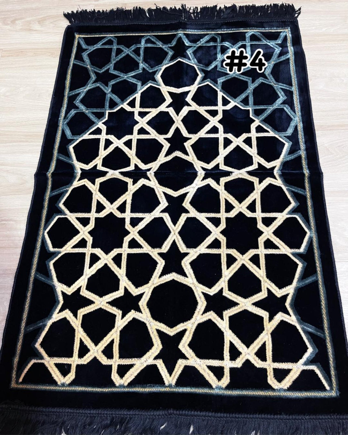 Luxurious Turkish Sejadah Praying Mat - (#ZCS) 🕋 - Embrace the Spiritual Journey