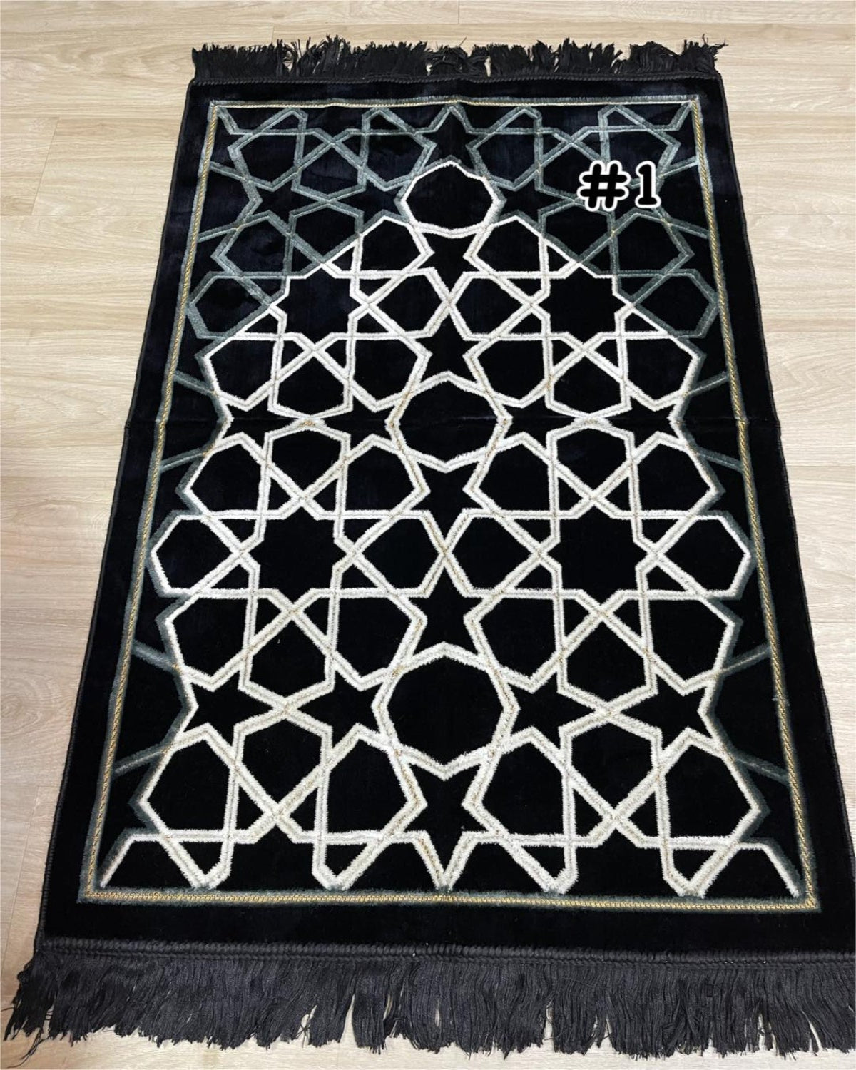 Luxurious Turkish Sejadah Praying Mat - (#ZCS) 🕋 - Embrace the Spiritual Journey