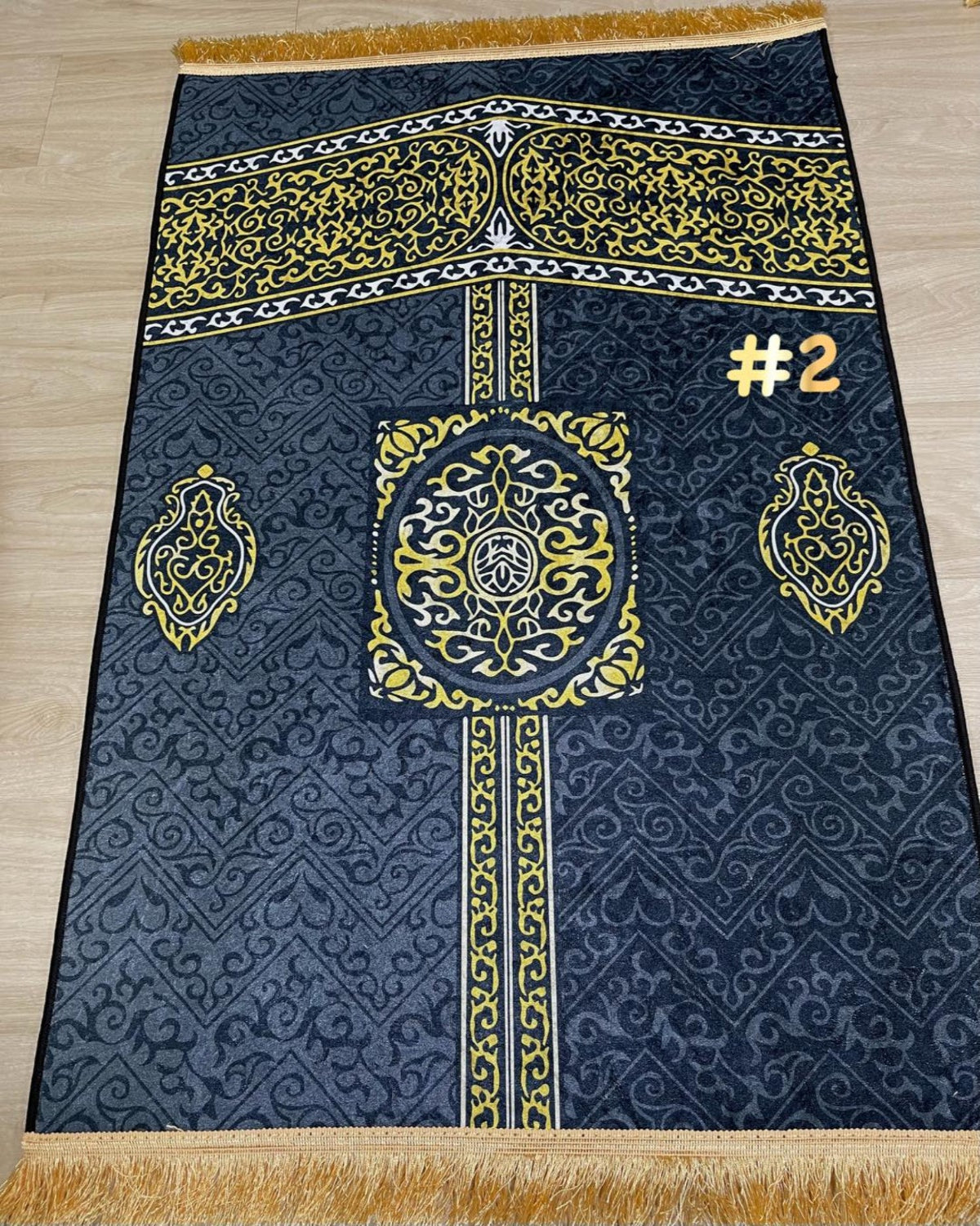 Luxurious Turkish Sejadah Praying Mat - (#ZCS) 🕋 - Embrace the Spiritual Journey