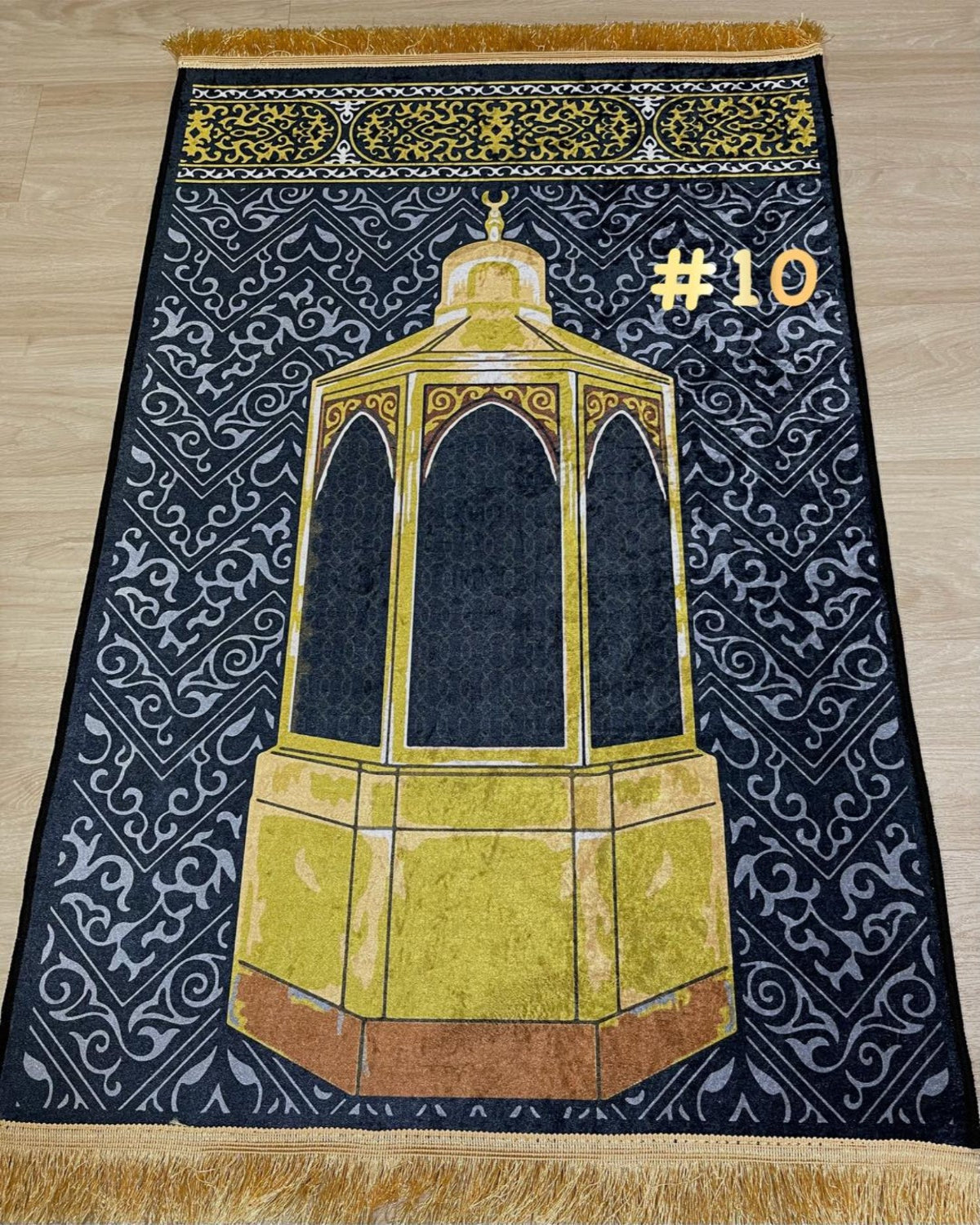 Luxurious Turkish Sejadah Praying Mat - (#ZCS) 🕋 - Embrace the Spiritual Journey