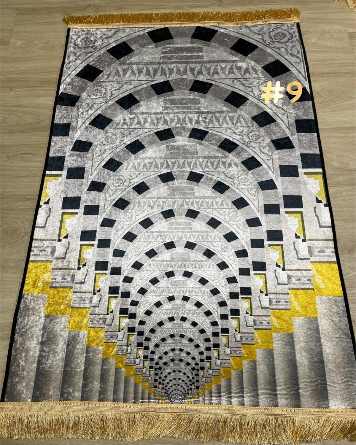 Luxurious Turkish Sejadah Praying Mat - (#ZCS) 🕋 - Embrace the Spiritual Journey