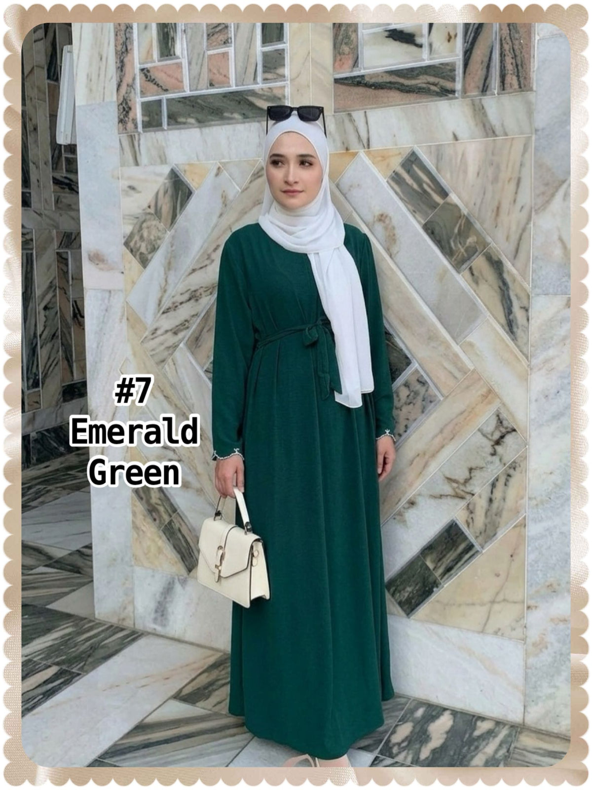 Long Dress Hand Embroidery (LDR_0326/010) (#P231KNG)
