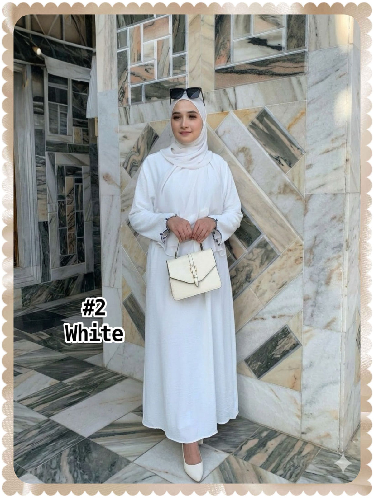 Long Dress Hand Embroidery (LDR_0326/010) (#P231KNG)