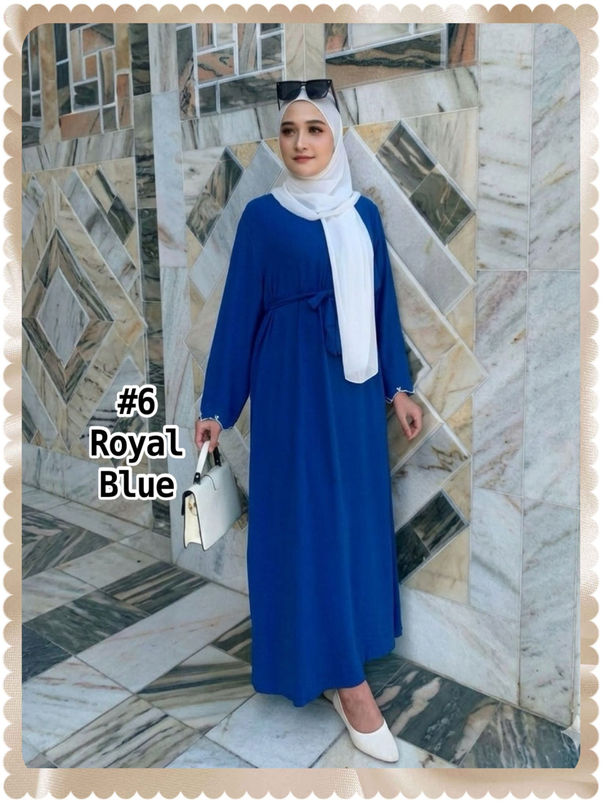 Long Dress Hand Embroidery (LDR_0326/010) (#P231KNG)