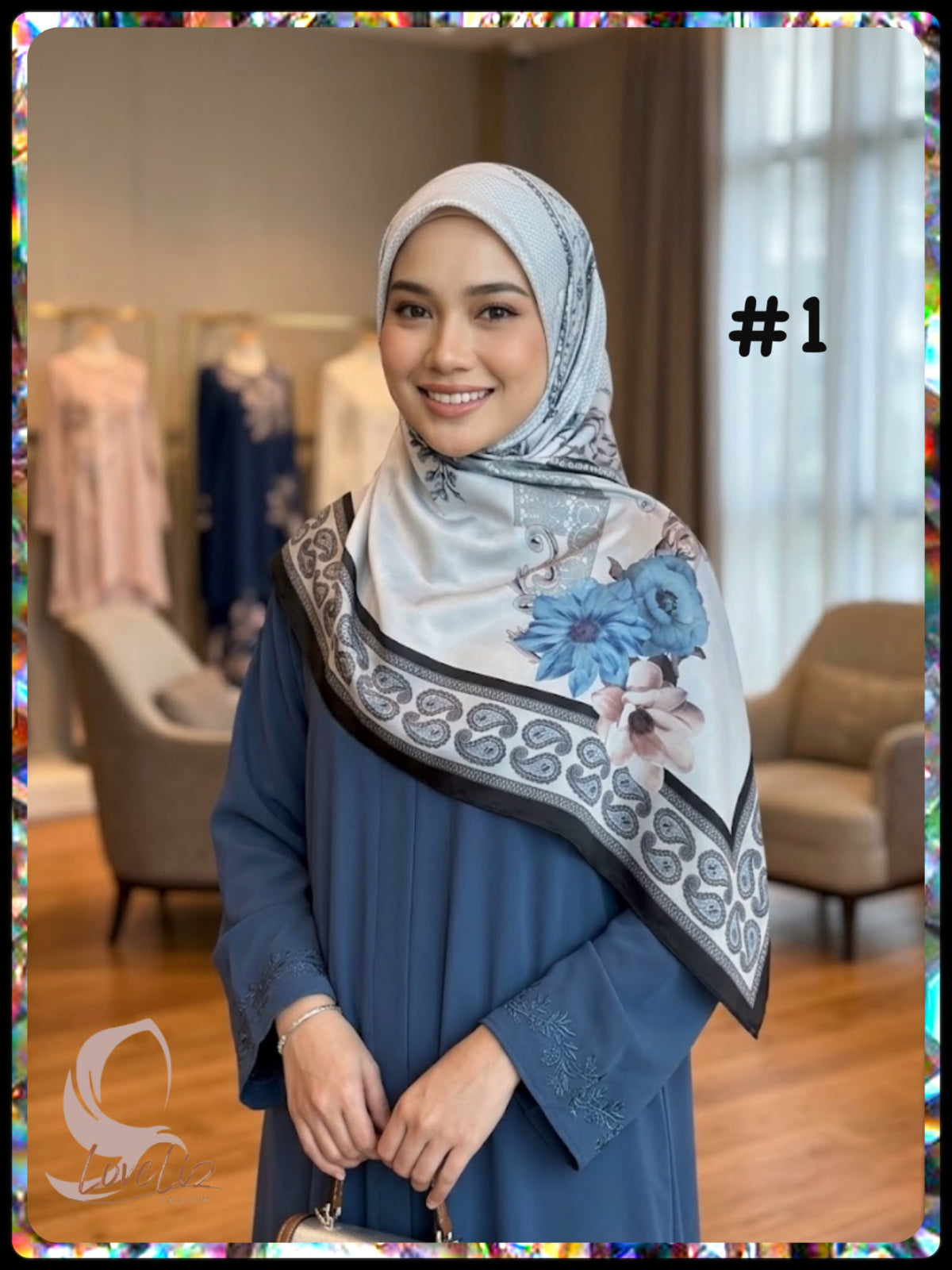 Exclusive Bawal Satin Printed (EBWL_1026/006)
