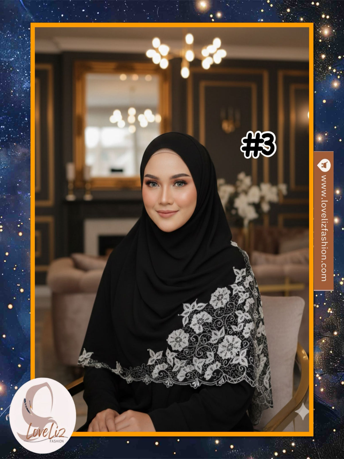 Premium Cotton Bawal with Sulaman Embroidery & Diamante (BWL_0226/030)