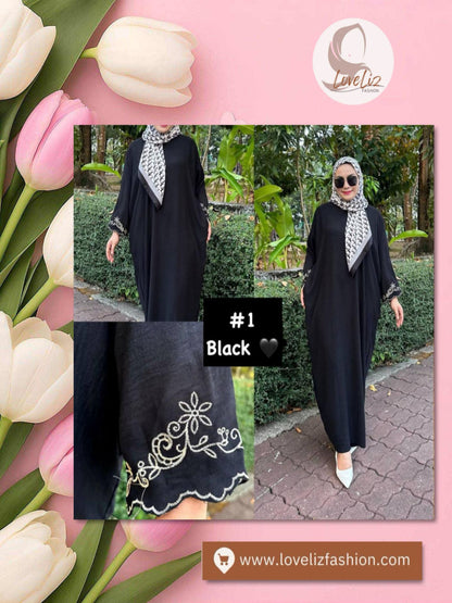 Long Dress Hand Embroidery (LDR_0326/011) (#P94KNG)