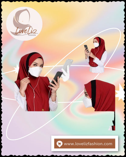 Instant Handsfree Aznika 2 Tone (ISHWL- 1019)