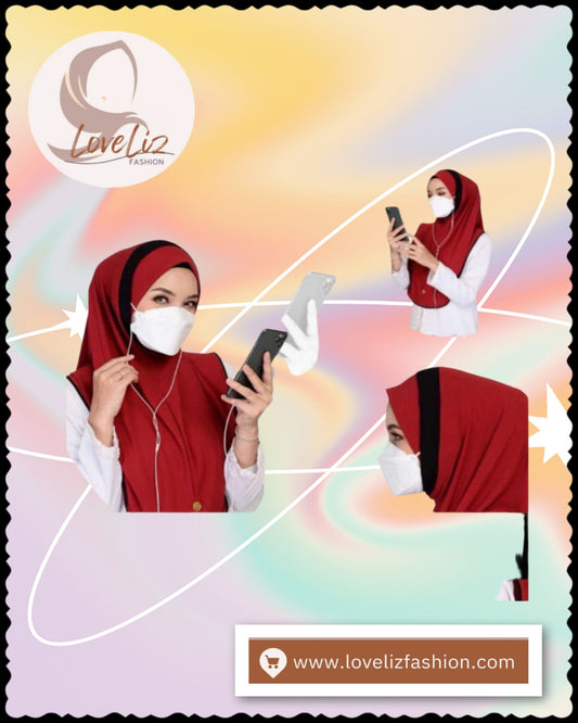 Instant Handsfree Aznika 2 Tone (ISHWL- 1019)