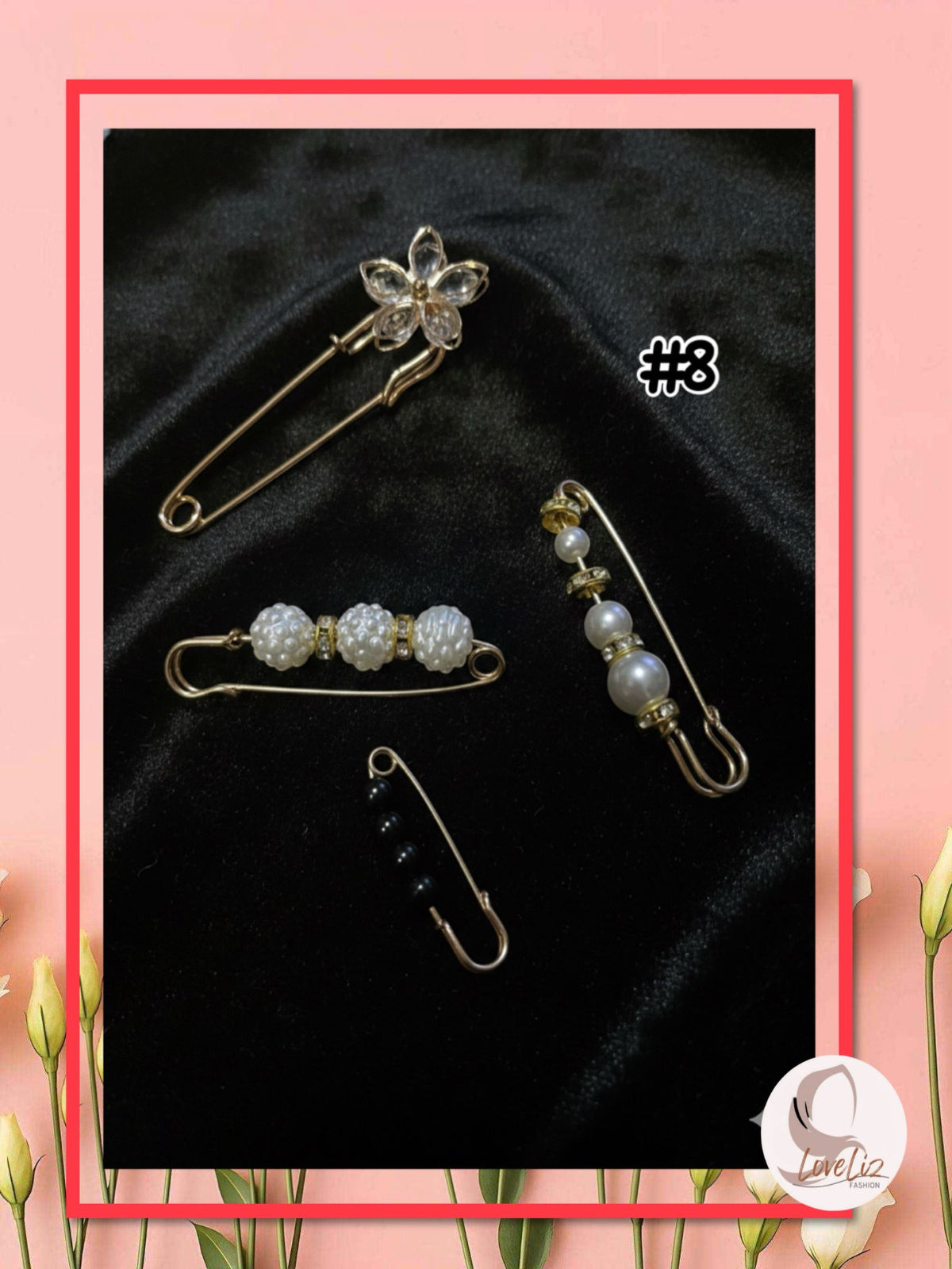 Hijab Accessories Bundle Set (ASR_0126/029)