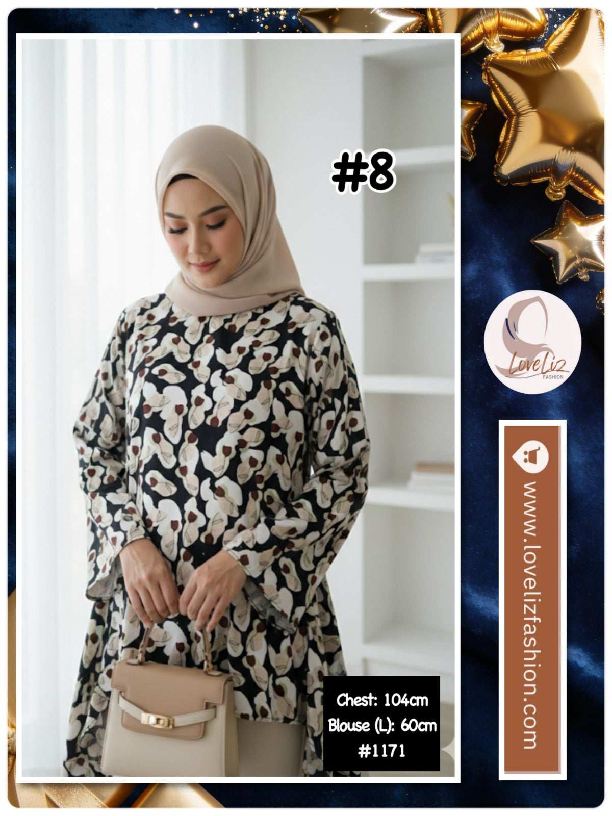 Top Modern Blouse (BLS_0126/002) (#T2243/2272/1256/1171KNW)