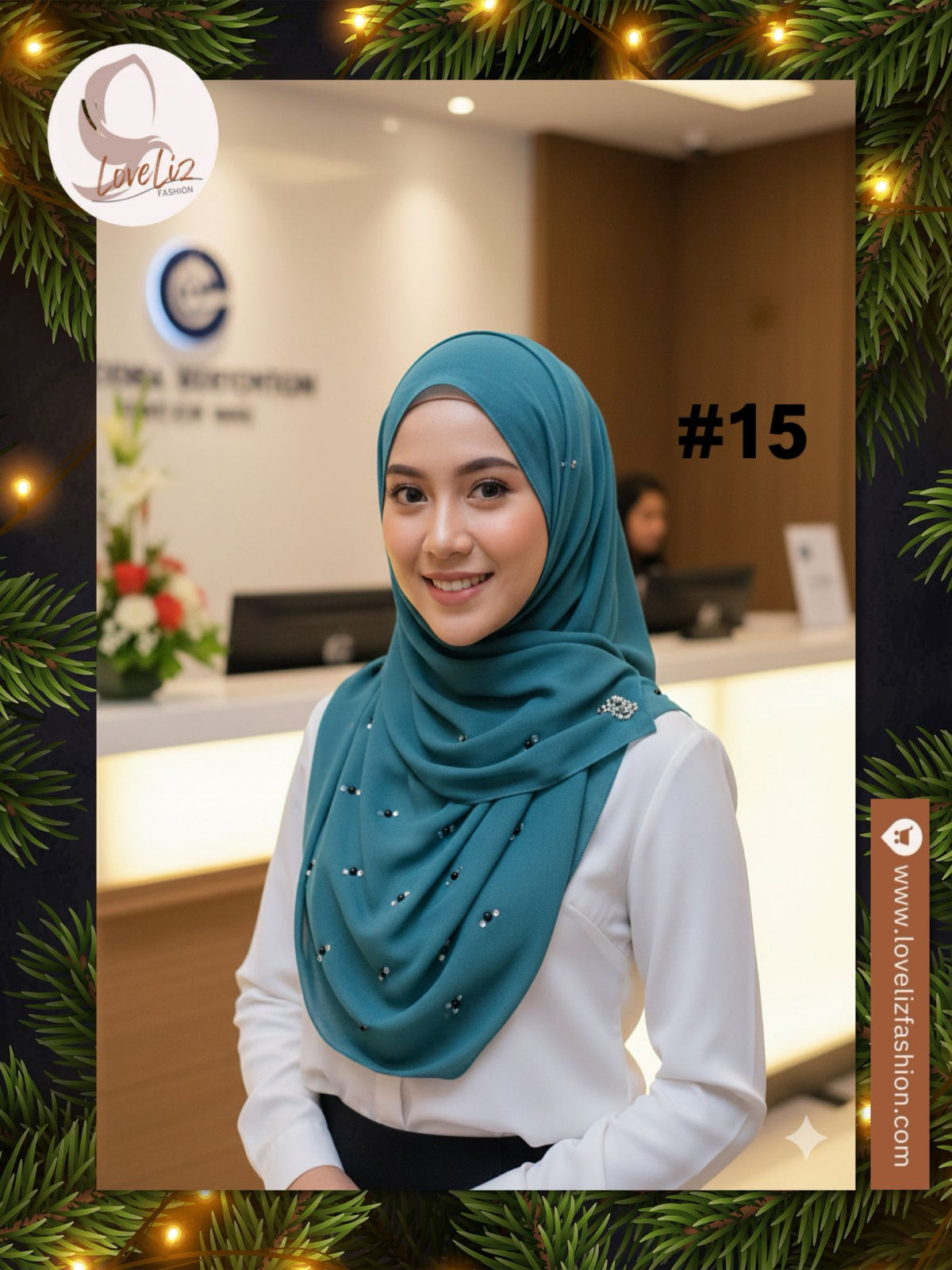 Cotton Bawal with Diamante Pattern (BWL_0126/009)