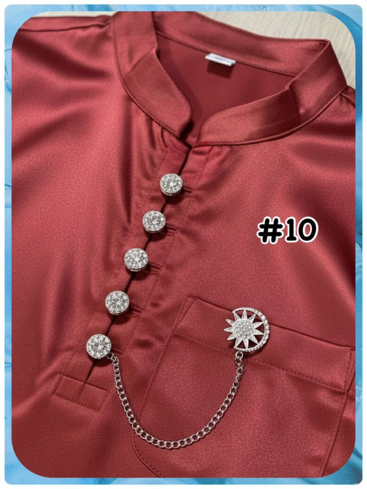 Men's Butang Baju Kurung (ASR_0126/005) (#KNWLL)