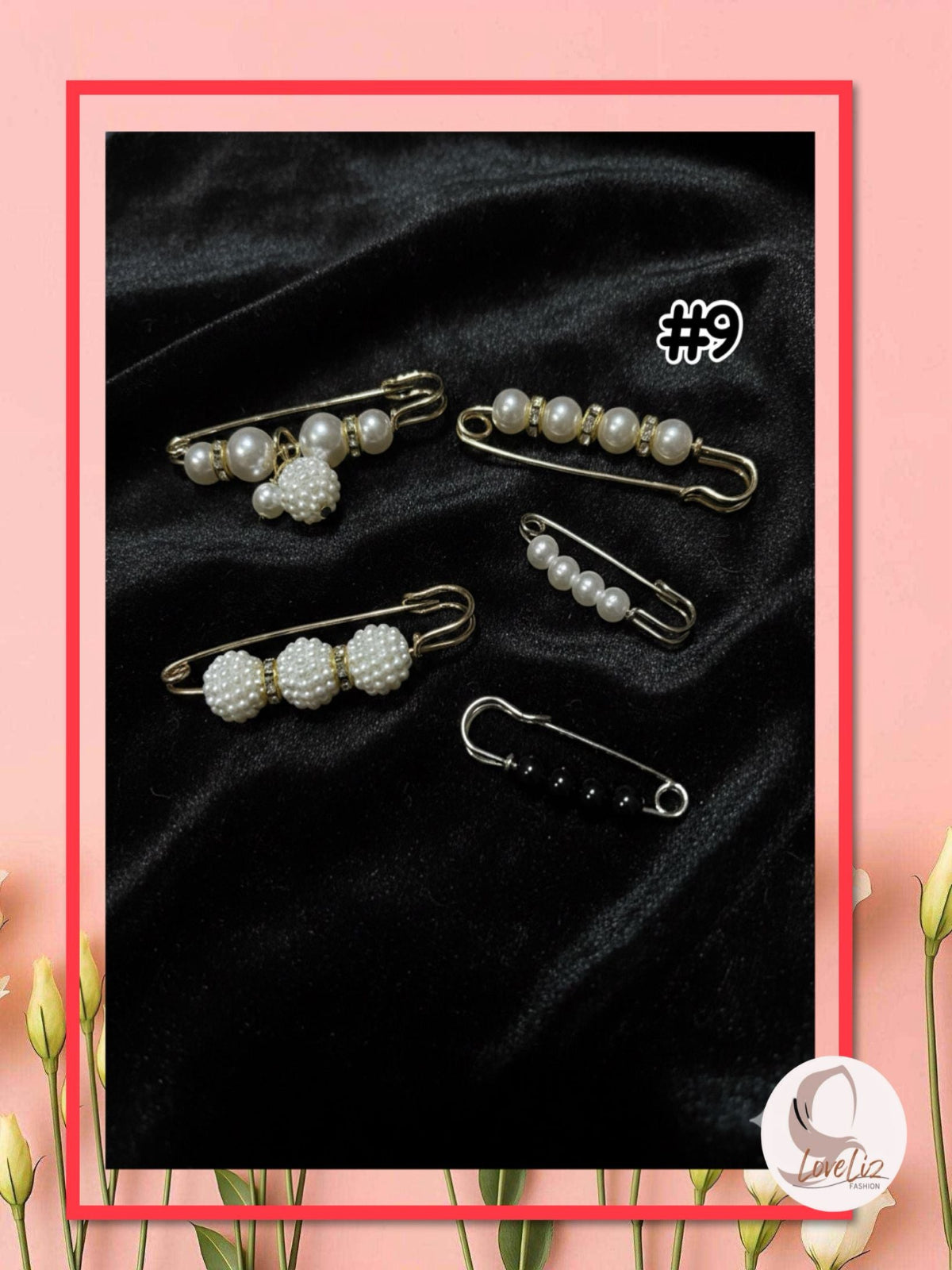Hijab Accessories Bundle Set (ASR_0126/029)