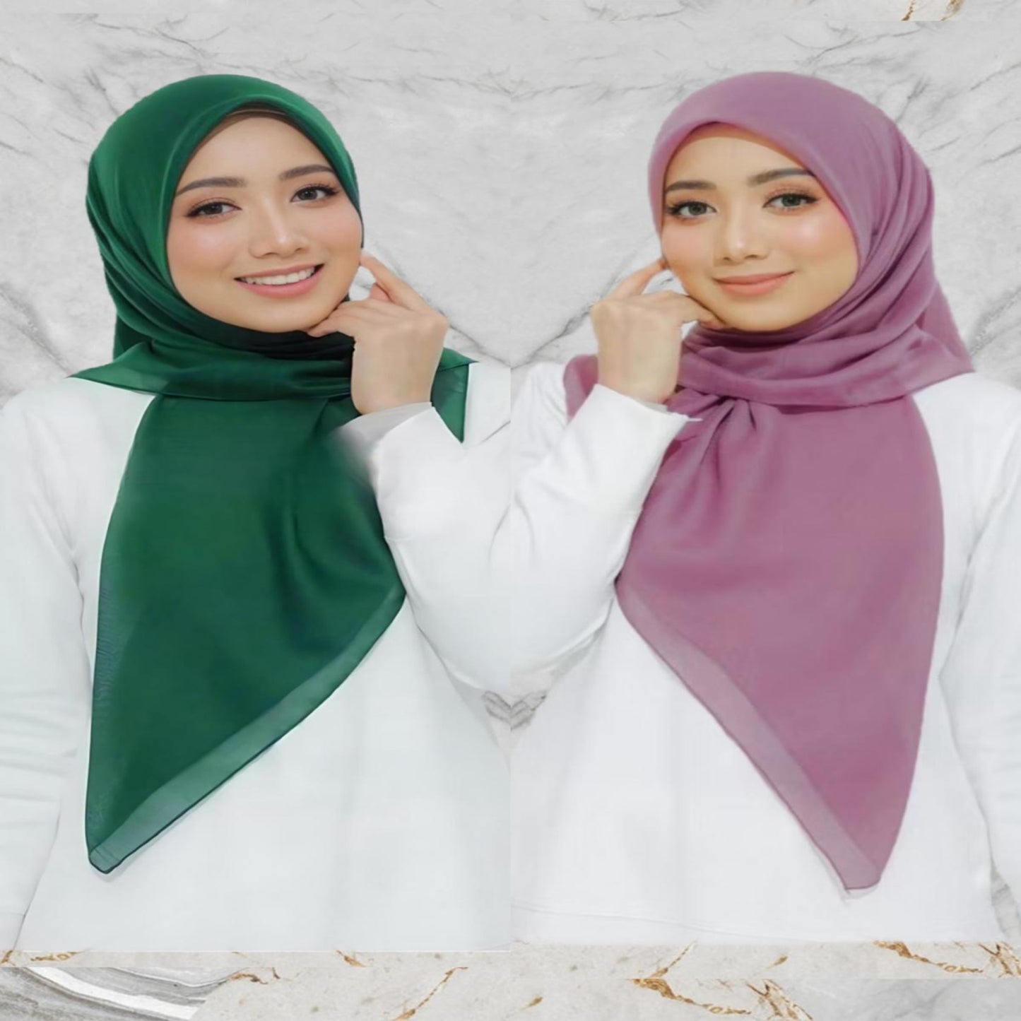 Bawal Cotton Voile (#MM) - Premium Lightweight Fabric for Effortless Muslimah Style