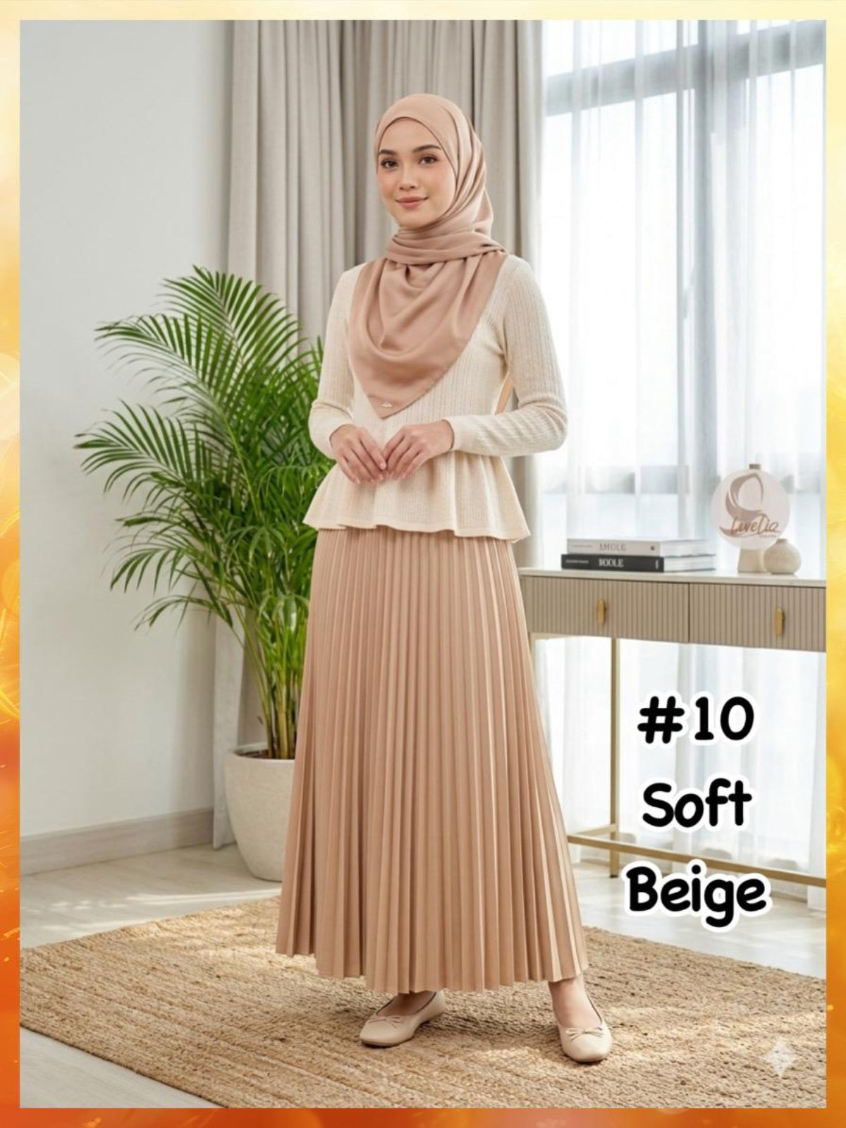 Pleated Skirts (SKT_0426/003) (#102KNG)