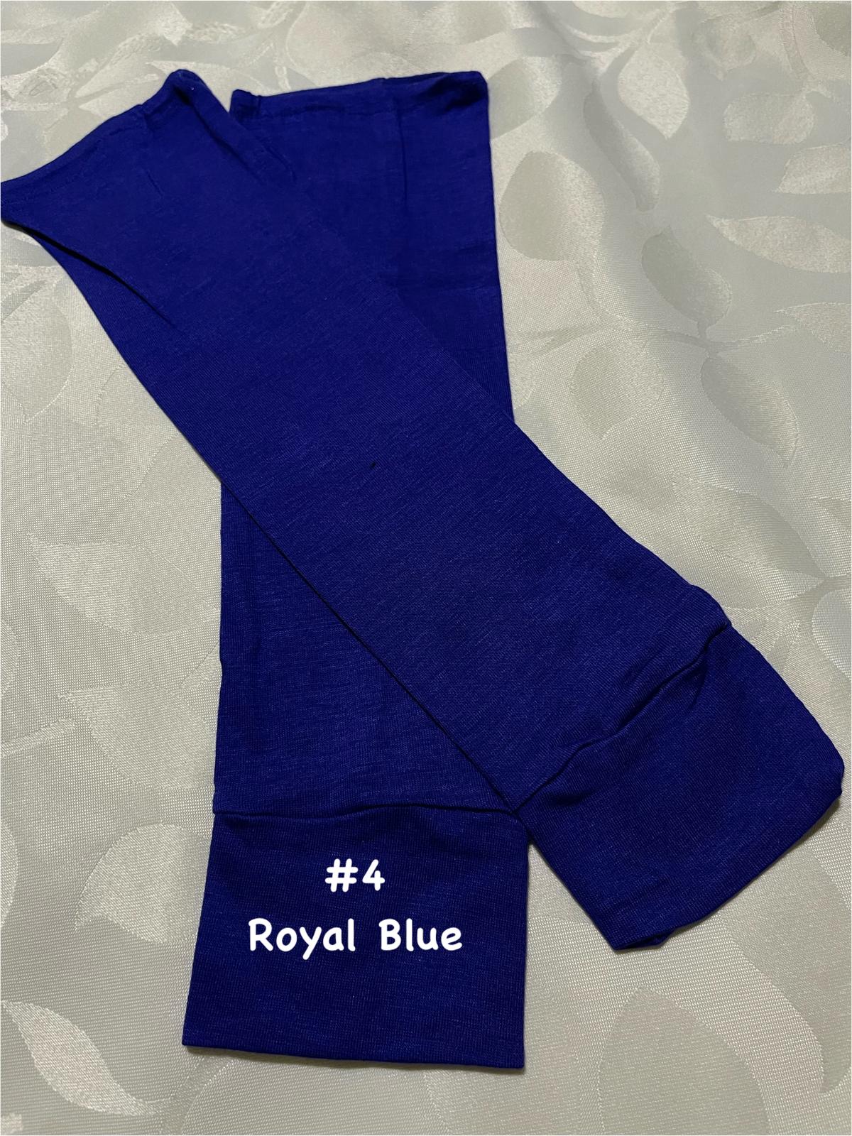 Royal Blue Rubberized Arm Handsocks 4