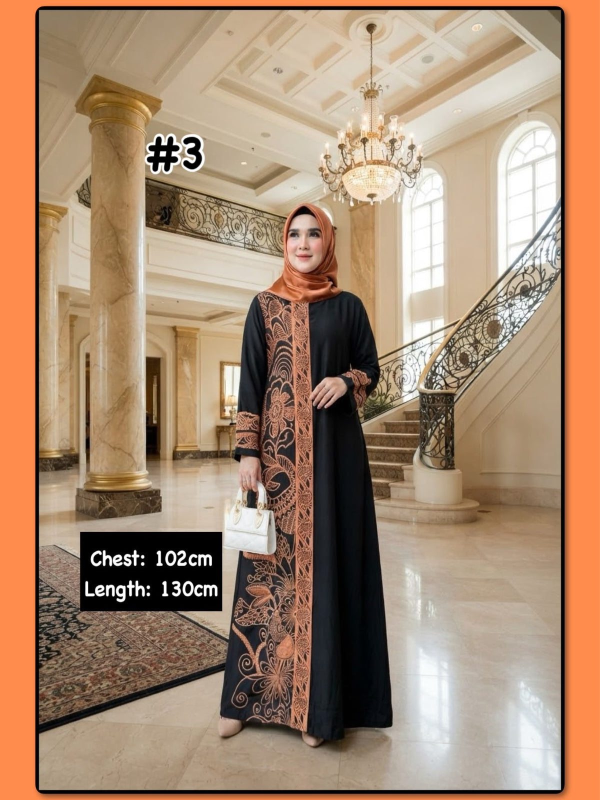 Long Dress Lowo Hitam (LODR_1026/013) (#NAYLOWO)