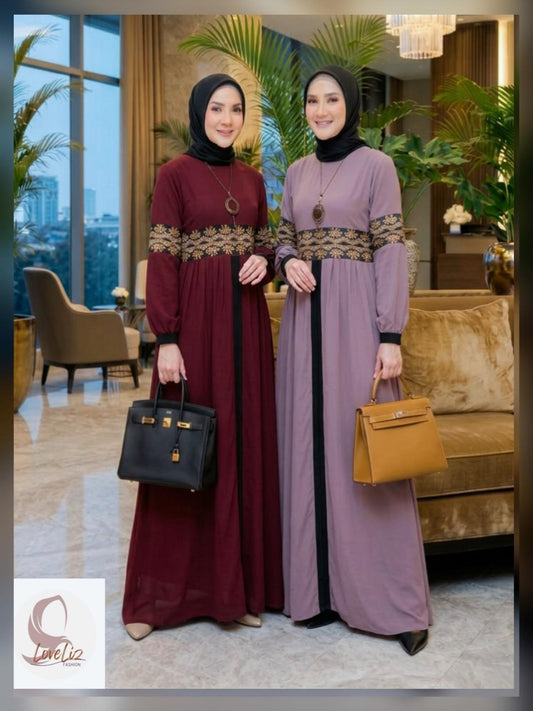 Rafna Dress (GAMIS_1026/013) (#PE)
