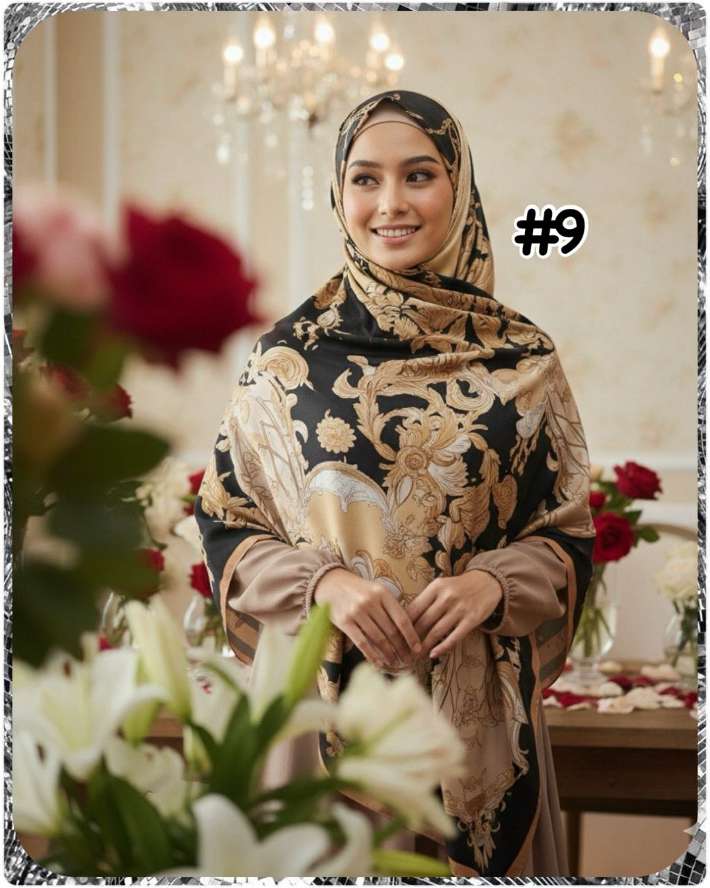 Exclusive Shawl Satin Printed (SHL_0226/047)