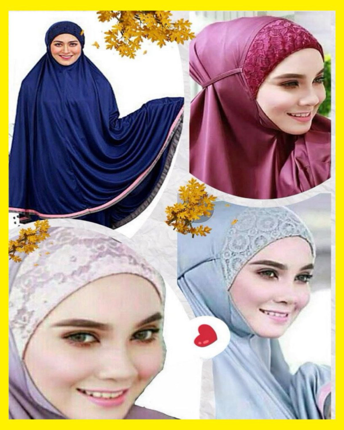 Telekung Arafah Lace (TLKG- 1001)