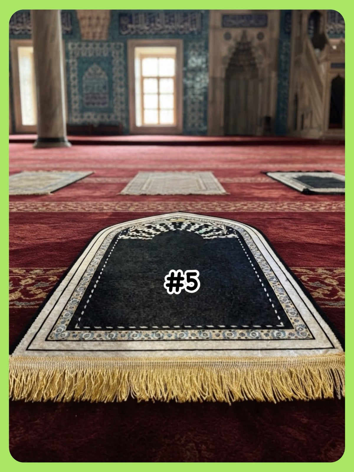 Mini Praying Mat (SJD_1026/001) (#KWC)