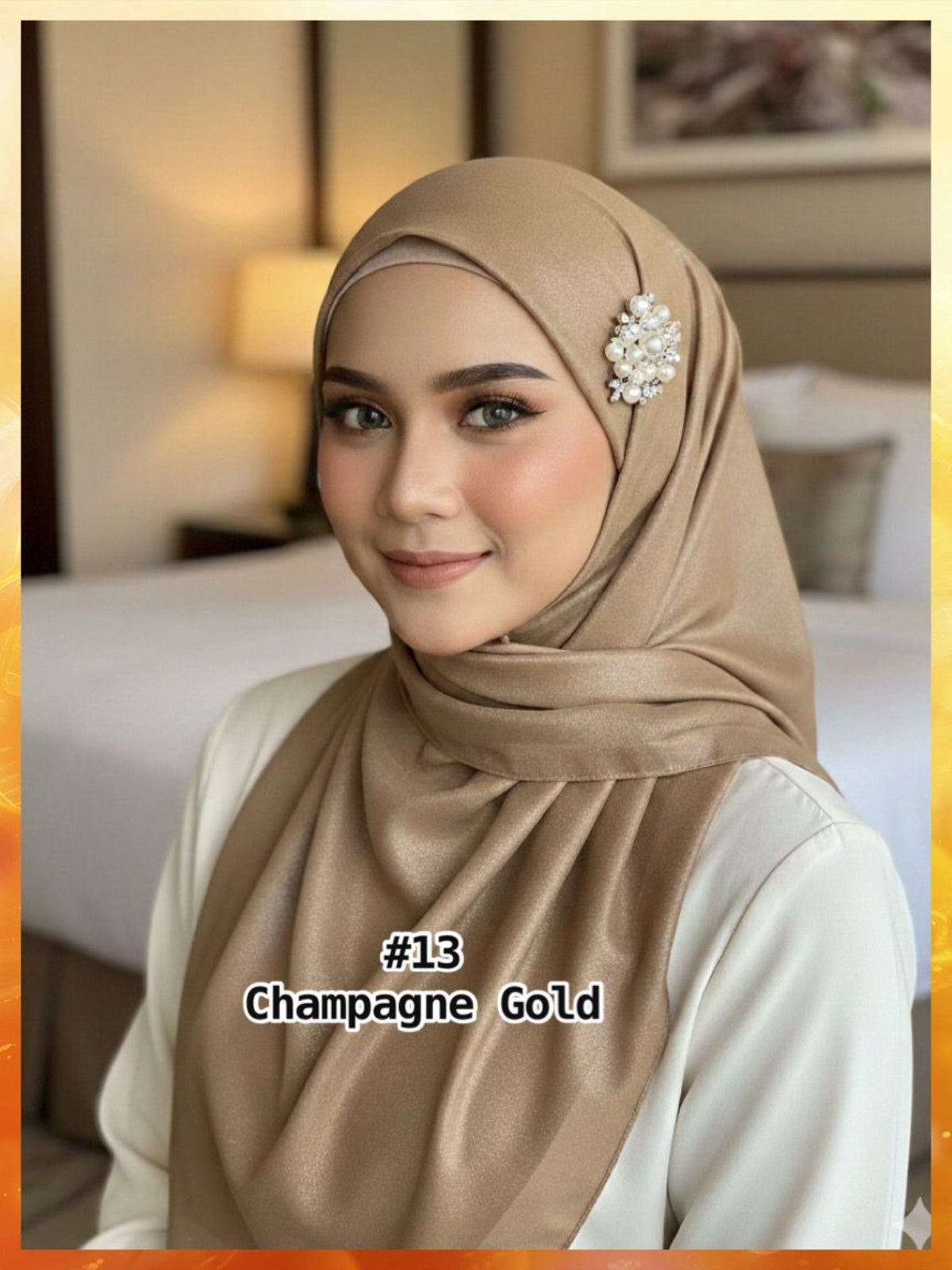 Bawal  Chiffon Shimmering (BWL_0226/029) (#ABS)