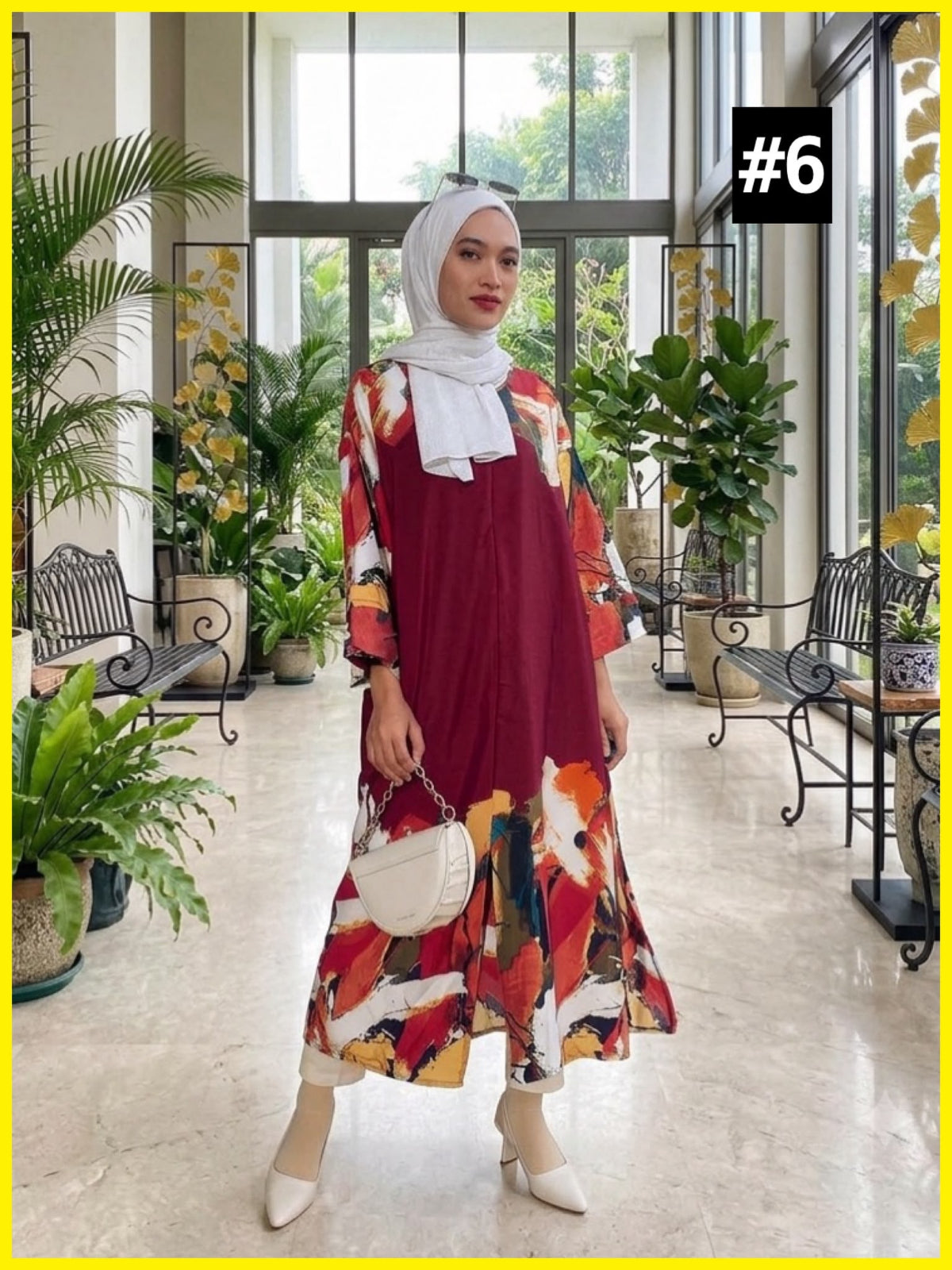 Exclusive Abstract Printed Dress (BLS_0726/002) (#230.KA)