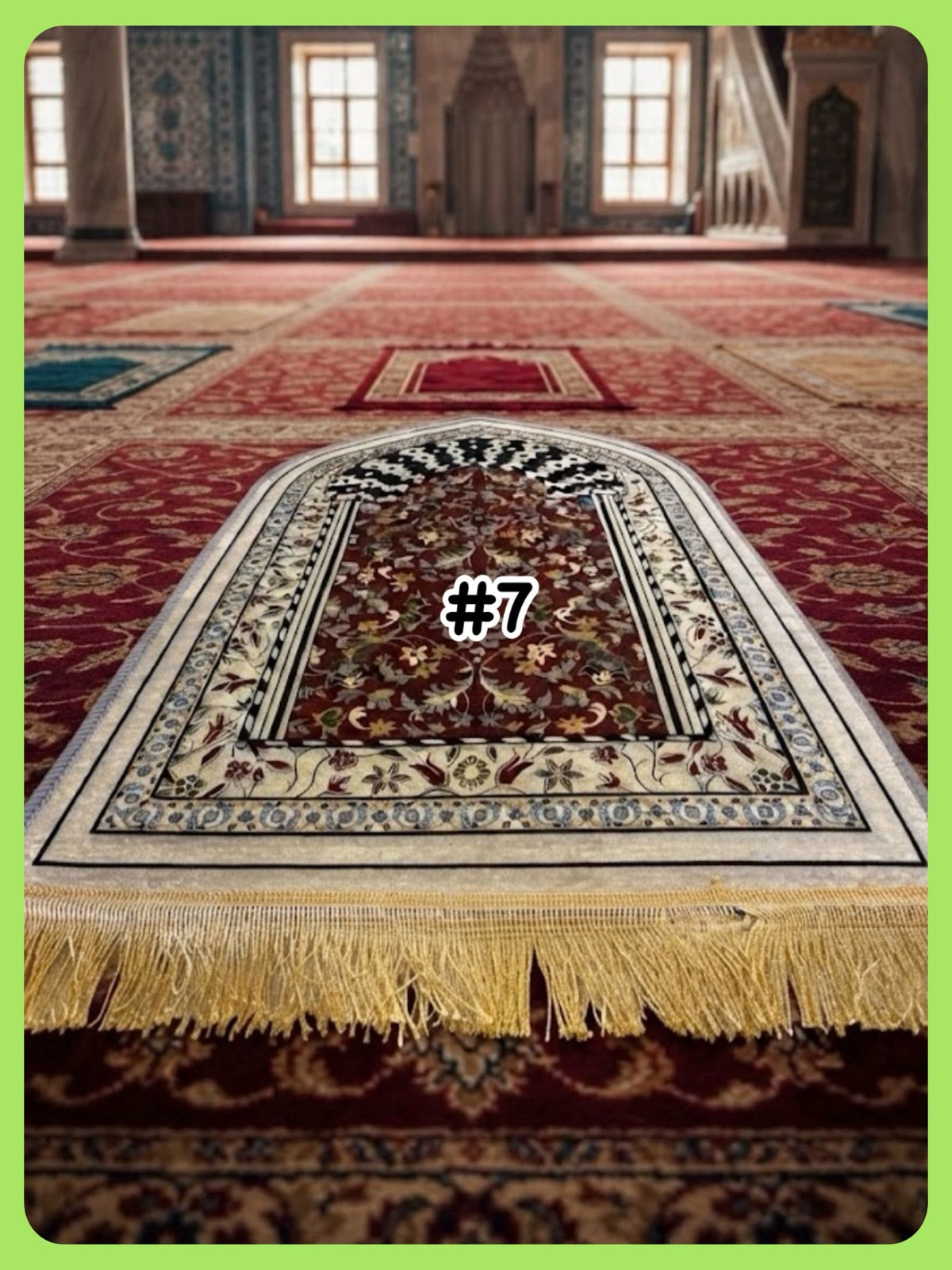 Mini Praying Mat (SJD_1026/001) (#KWC)