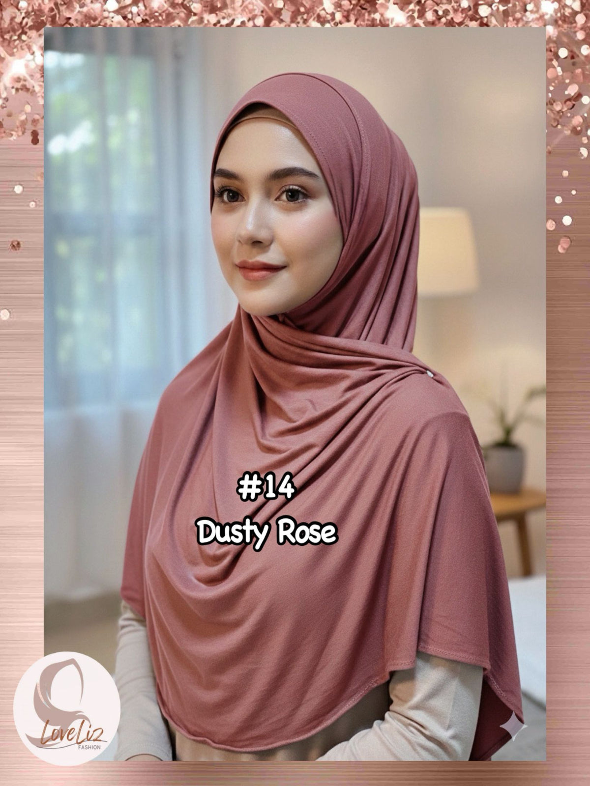 Instant Shawl Jersey Inner Neck (ISHL_0126/001) (#MM)