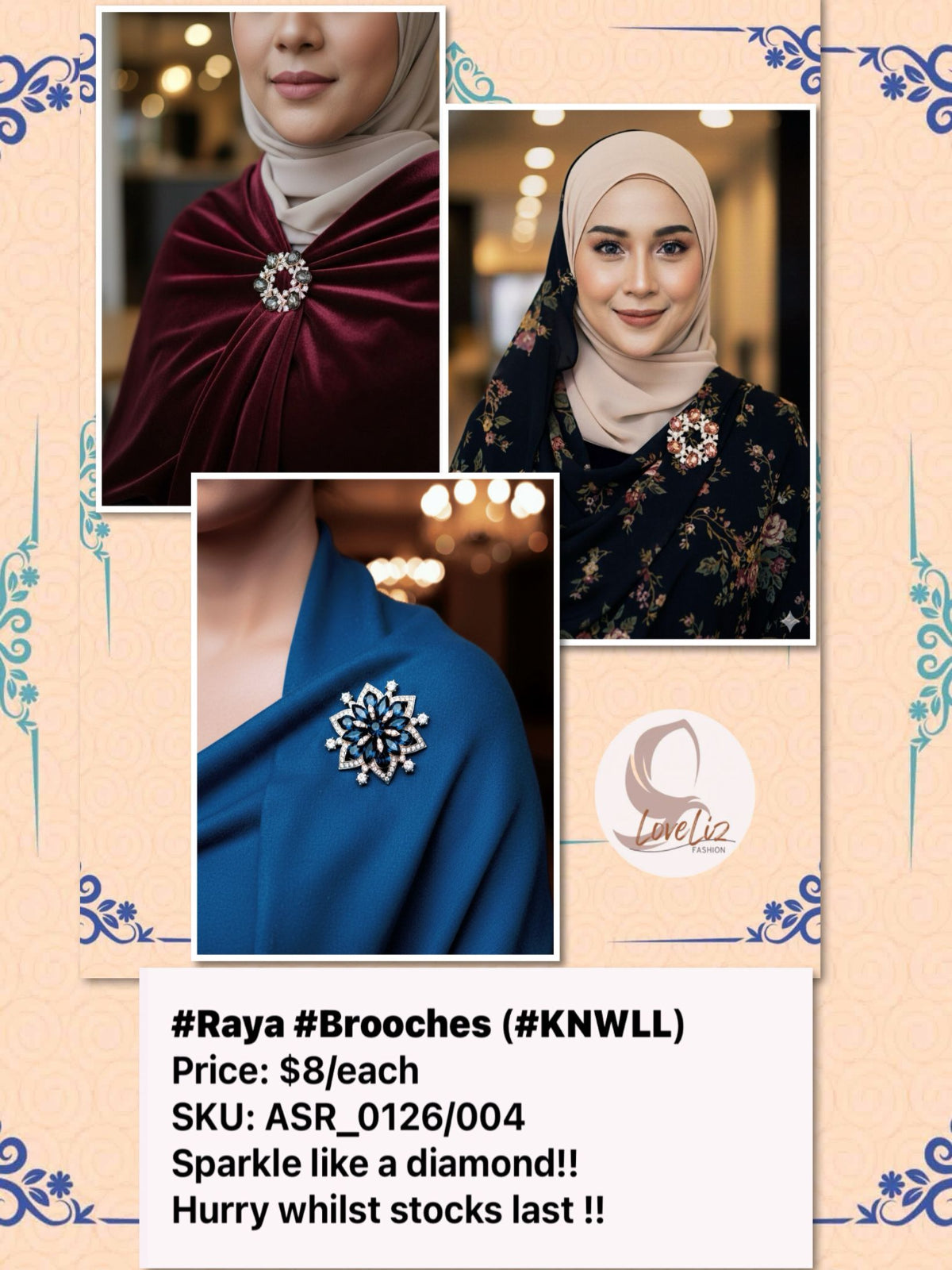 Raya Brooches (ASR_0126/004) (#KNWLL)