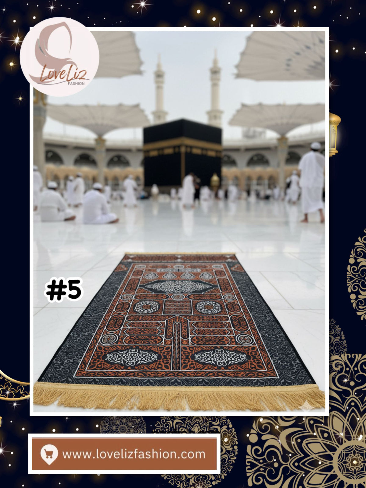 Turkish Sejadah Praying Mat (SJDH-1004) (#ZCS)
