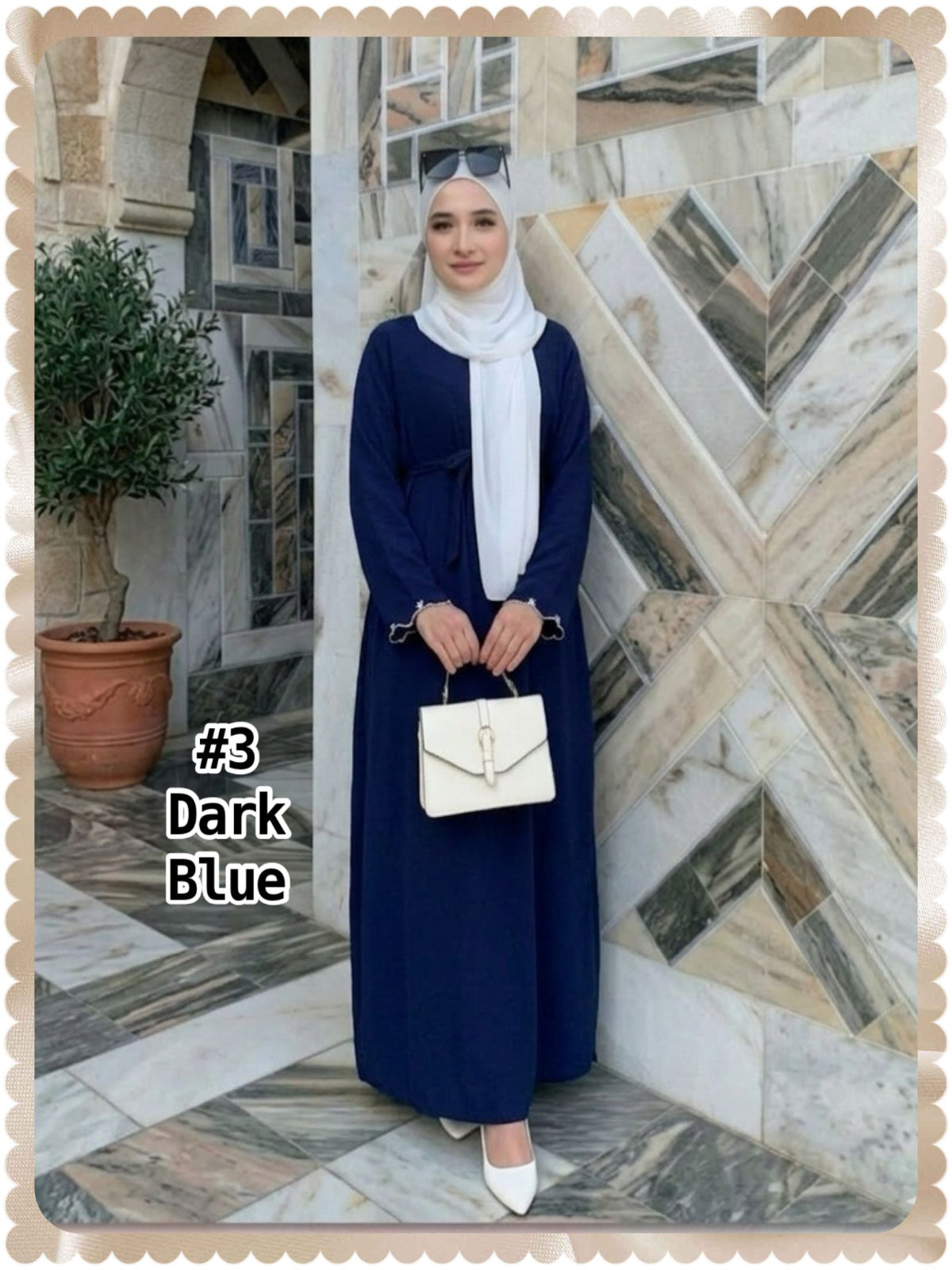 Long Dress Hand Embroidery (LDR_0326/010) (#P231KNG)