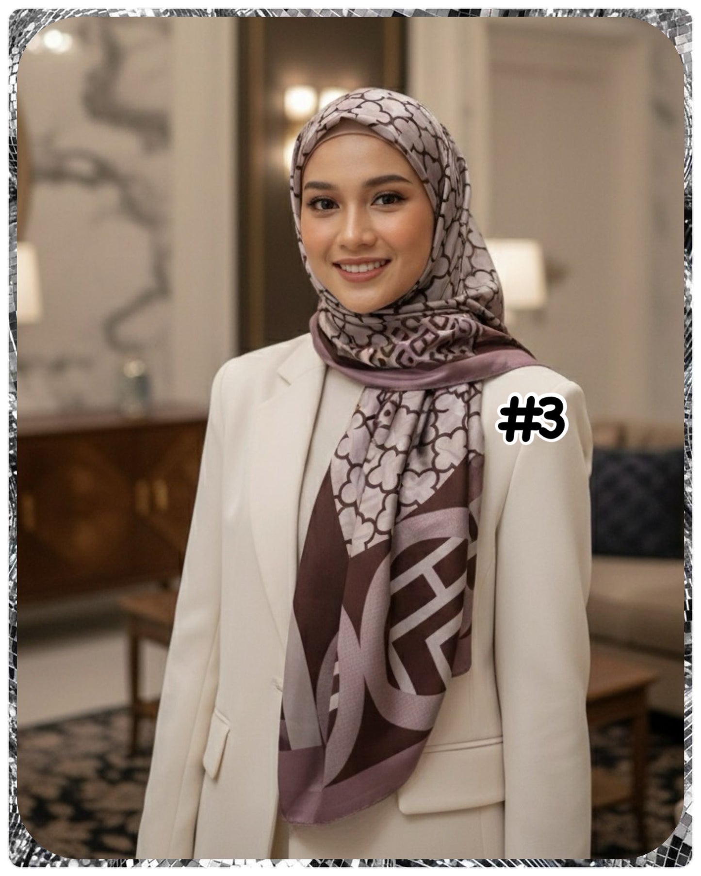 Exclusive Shawl Satin Printed (SHL_0226/047)