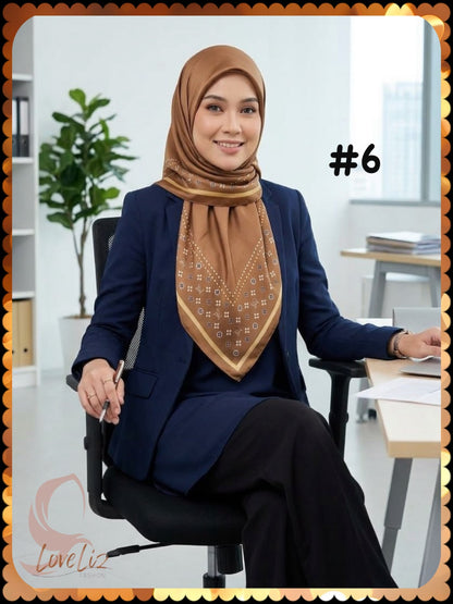 Exclusive Bawal Satin Printed (EBWL_1026/005)