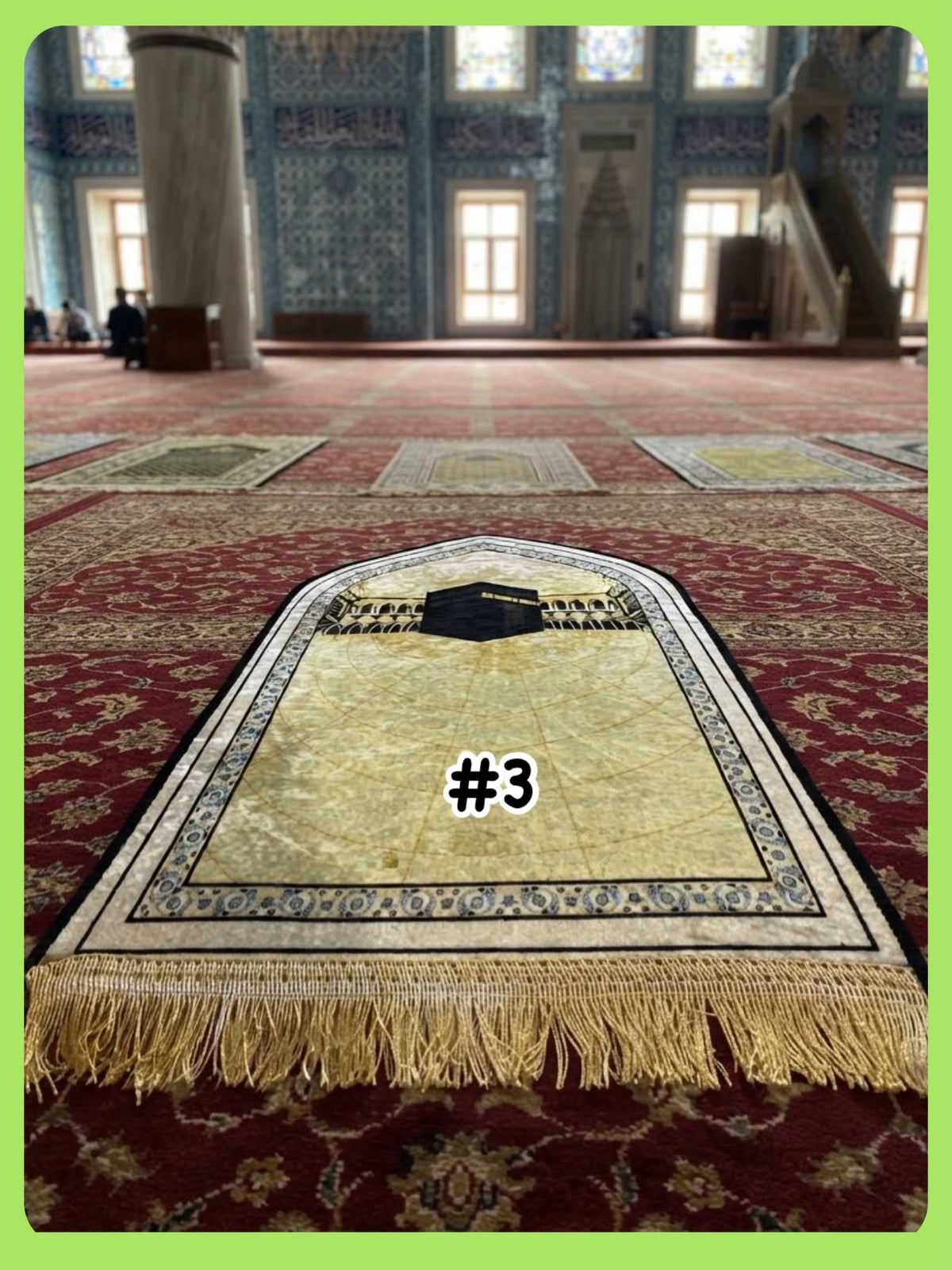 Mini Praying Mat (SJD_1026/001) (#KWC)
