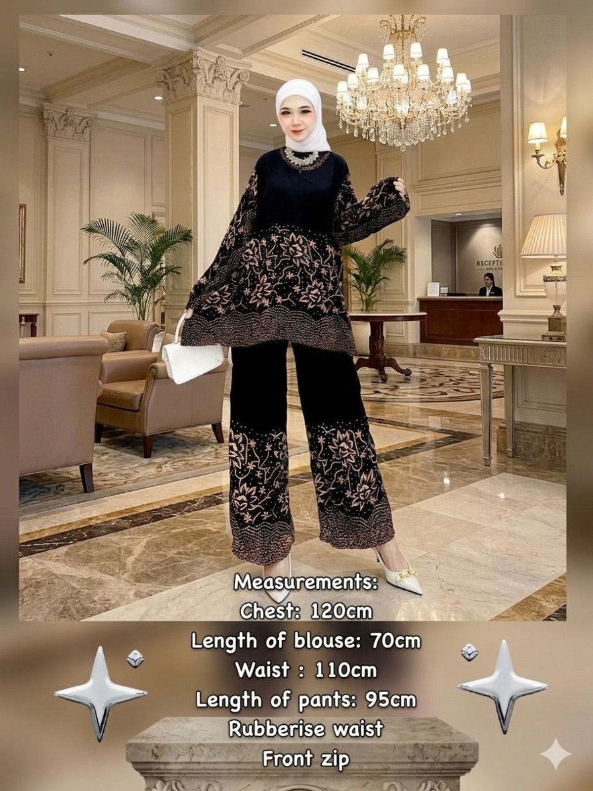 Pants Suits Batik (PANTS_0526/020) (#ANTW)