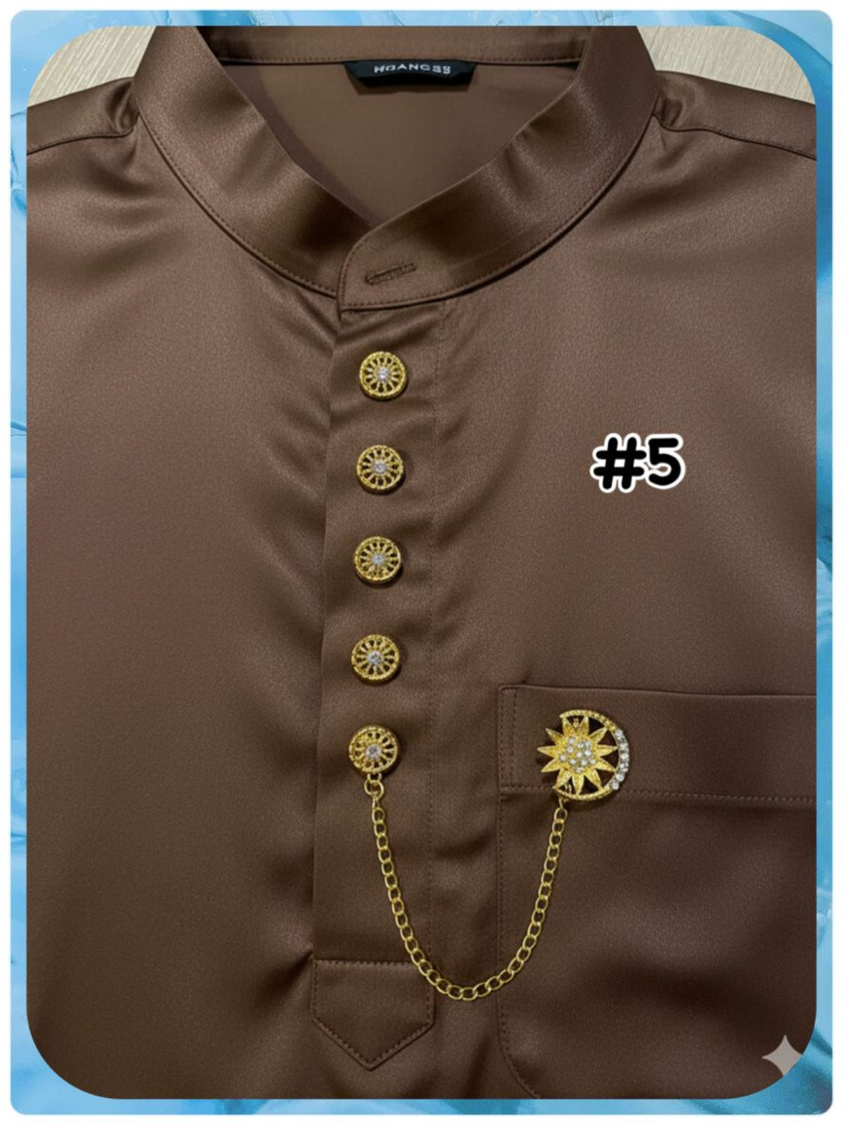 Men's Butang Baju Kurung (ASR_0126/005) (#KNWLL)