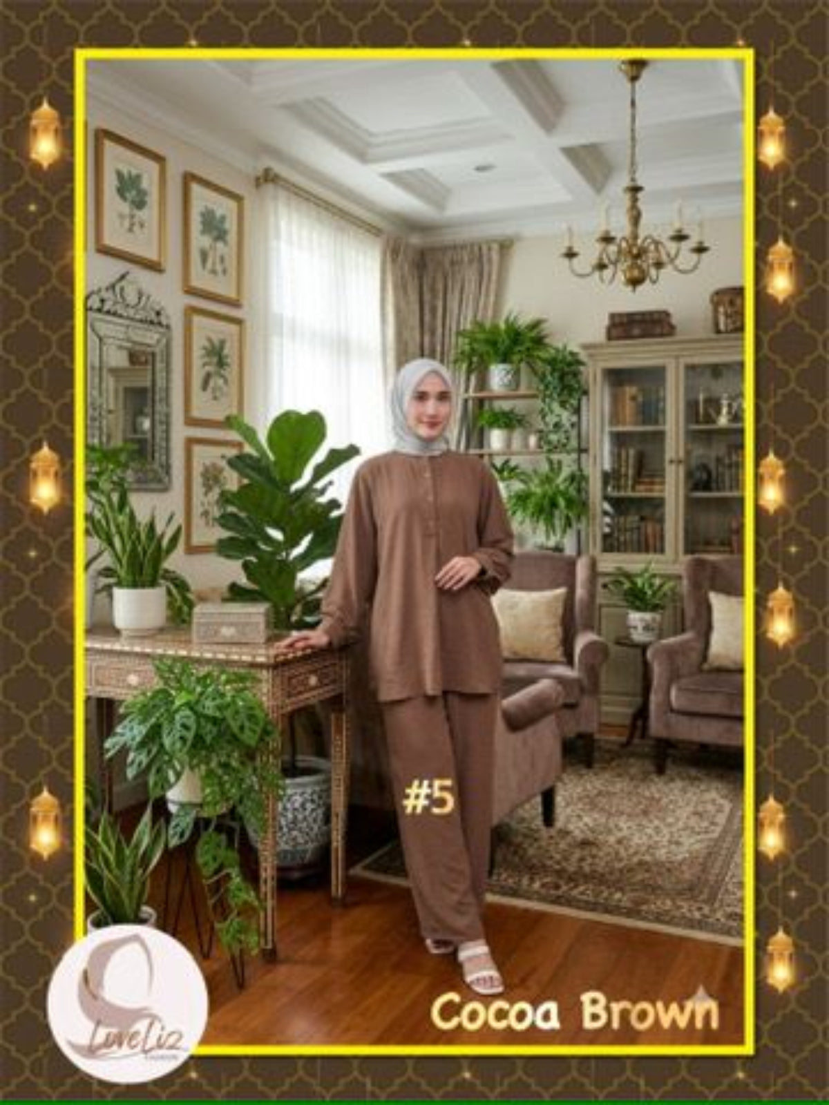 Chey Crepe Pants Suits (PANTS_0426/007) (#P15H)