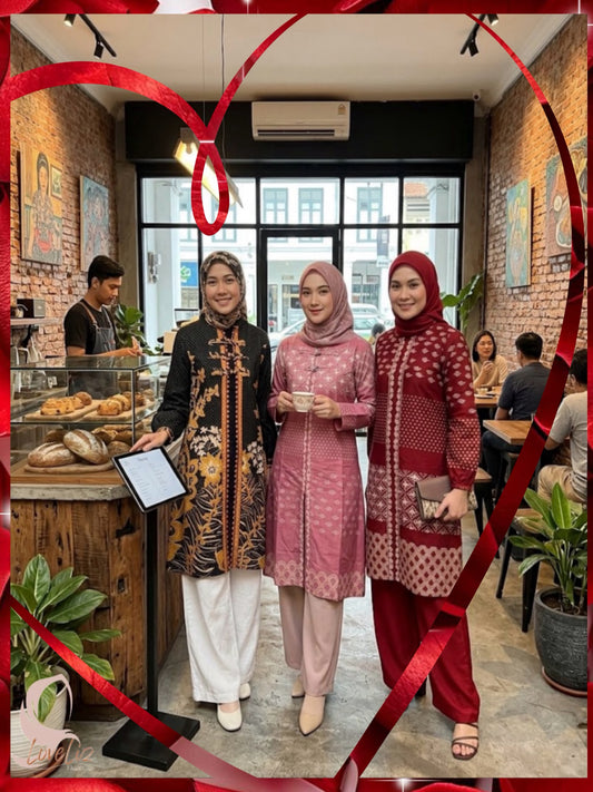 Assorted Batik Tunic Dresses (BADR(T)_1026/001) (#PE)
