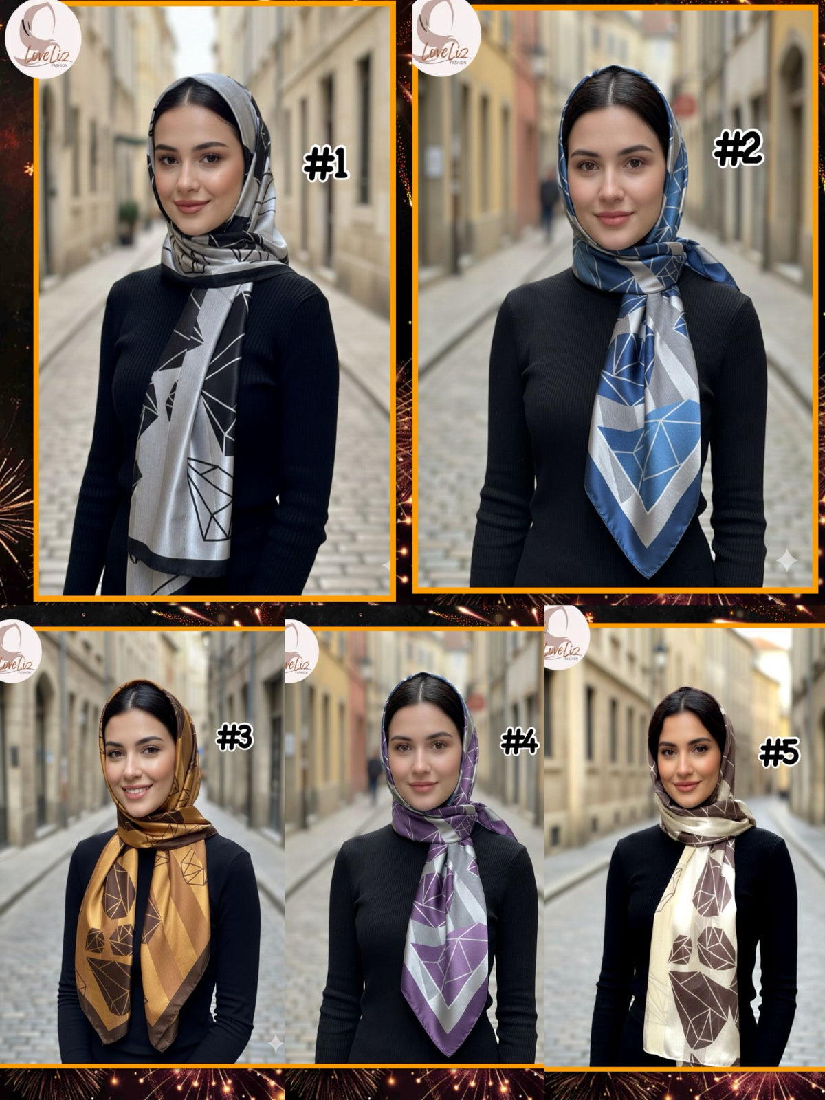 Shawl Diamond Tamara (SHL_0226/007)