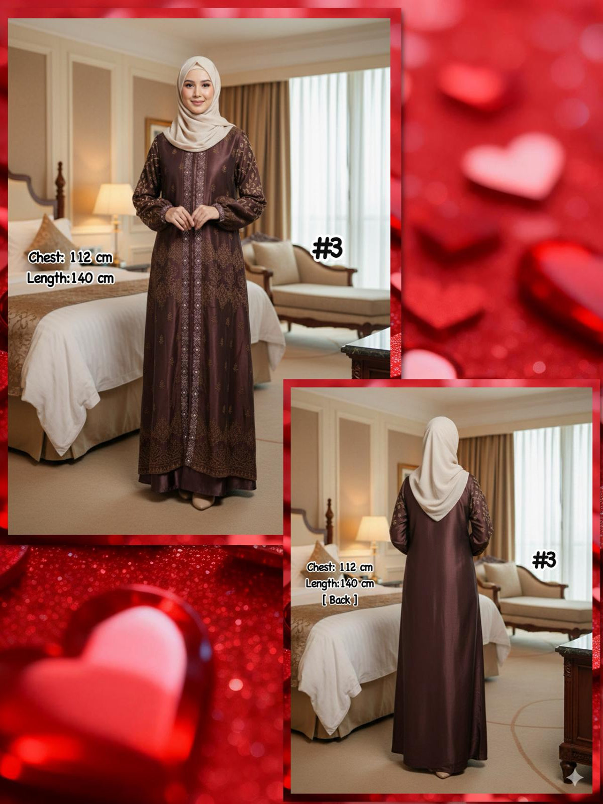 Assorted Exclusive Long Dress (LDR_0126/001) (#IDTA)
