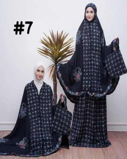 Telekung Lanjutan Mukena Batik Edition (TLKG-1007)