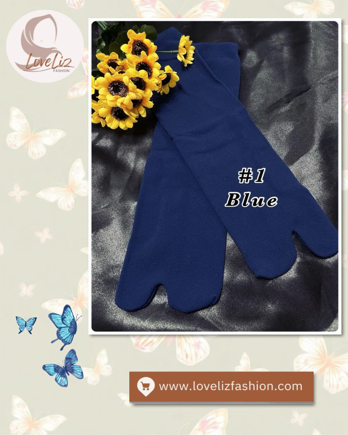 Assorted Aurat Colorful Split Toe Socks (LGSK- 1005)