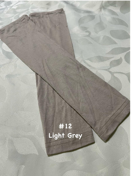 Light Grey Rubberized Arm Handsocks 12