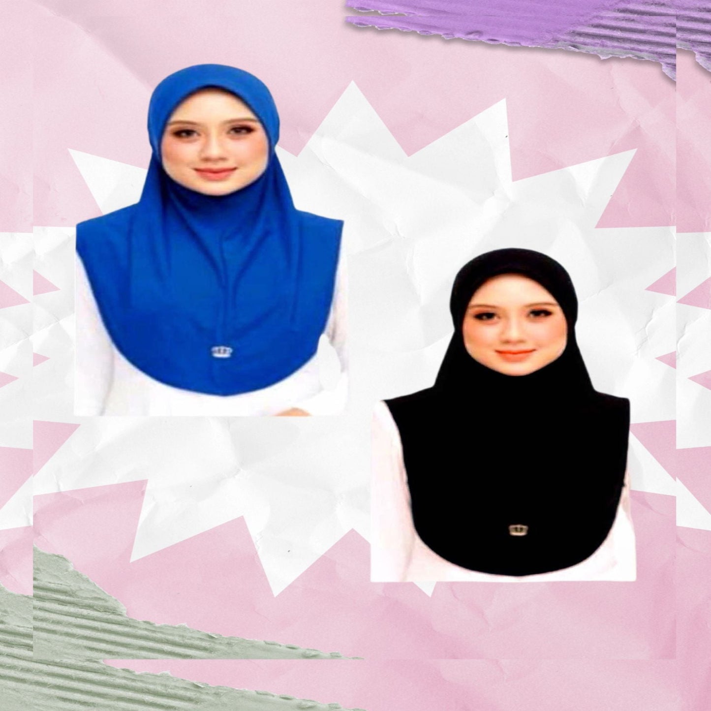 Instant Shawl with Soft Awning