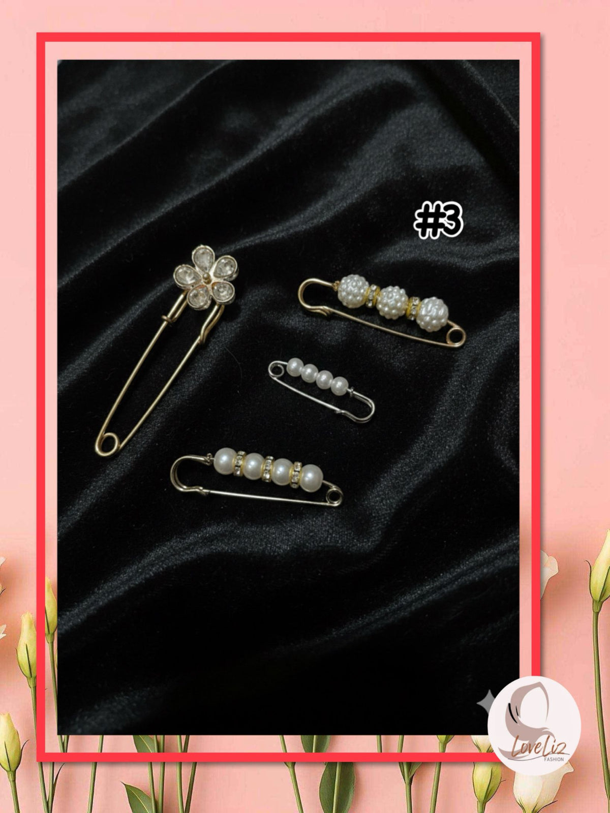 Hijab Accessories Bundle Set (ASR_0126/029)