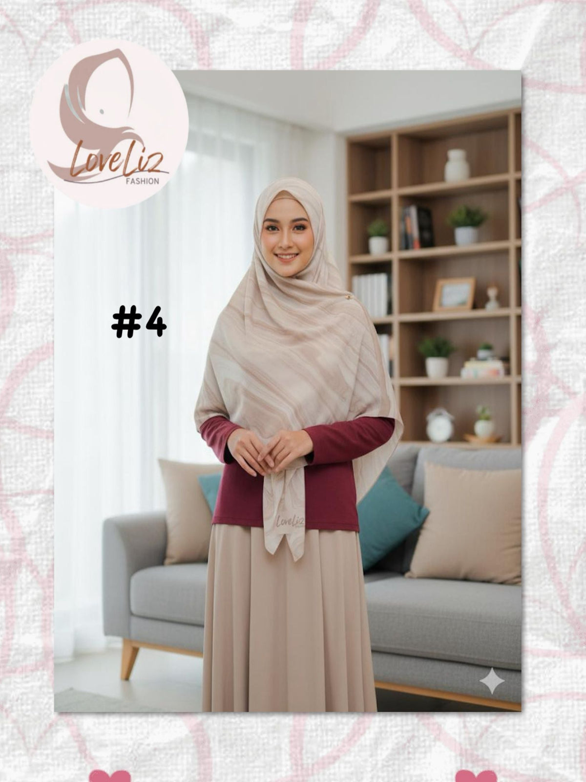 Shawl Heavy Chiffon LLF (LLF/SHWL- 1001) (#LLF)
